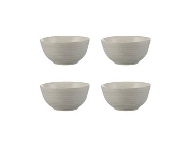 Image for William Mason Set Of 4 Grey Food Prep Bowls