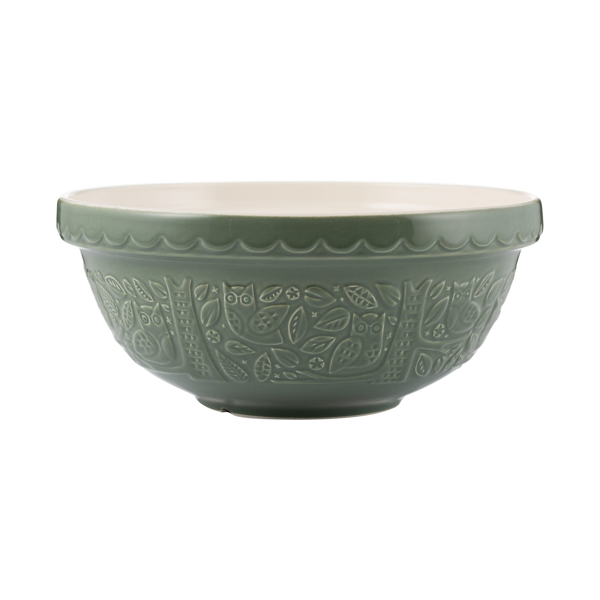 Mason Cash In The Forest Size 18 Green Mixing Bowl
