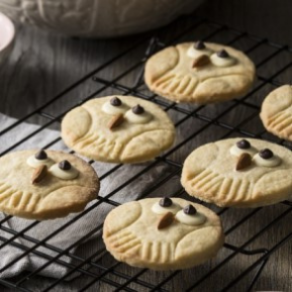 Owl Shortbread Biscuits